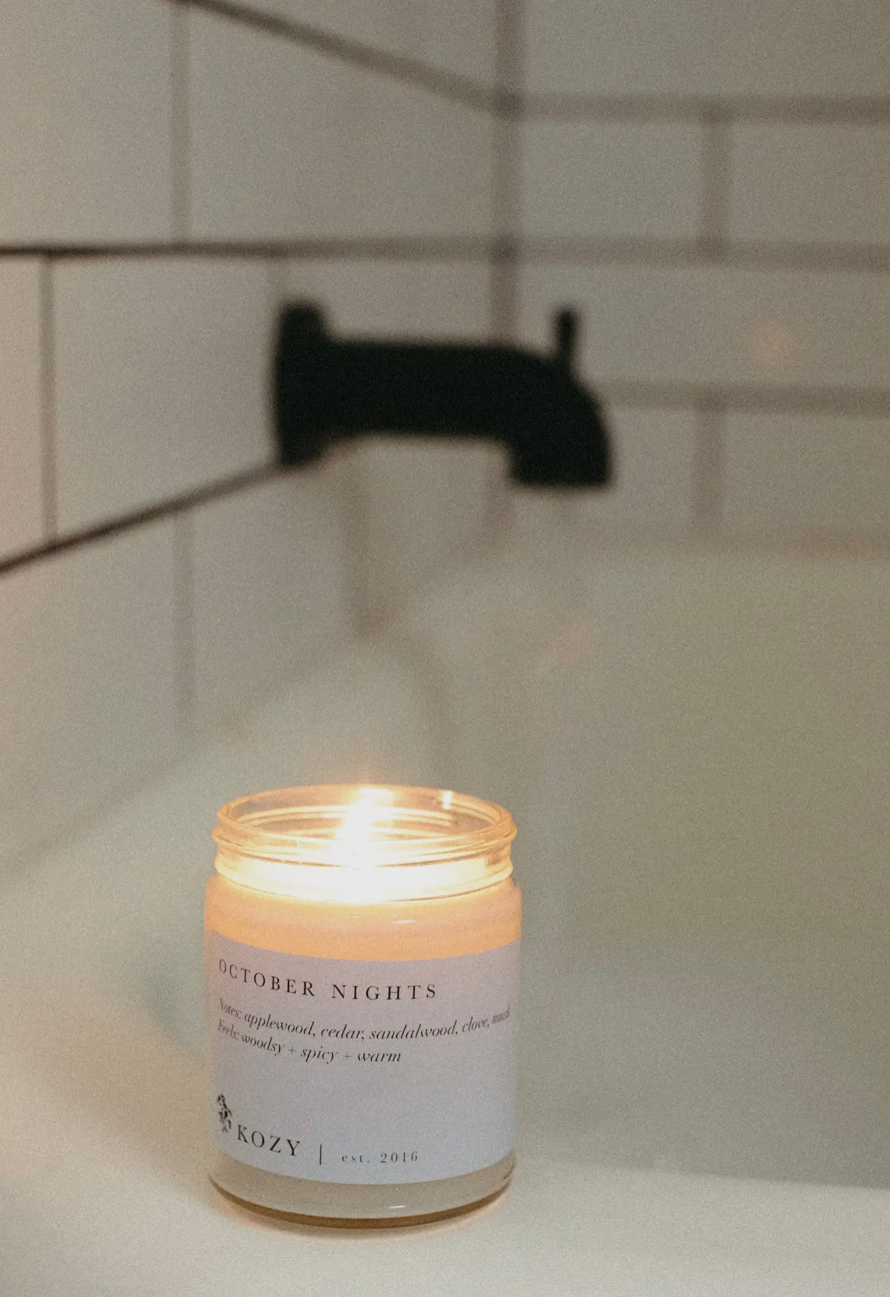 October Nights Kozy Candle