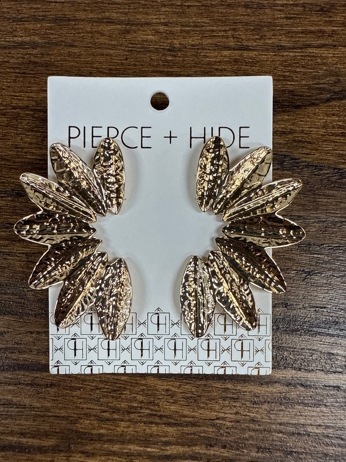 Gold Wing Earrings