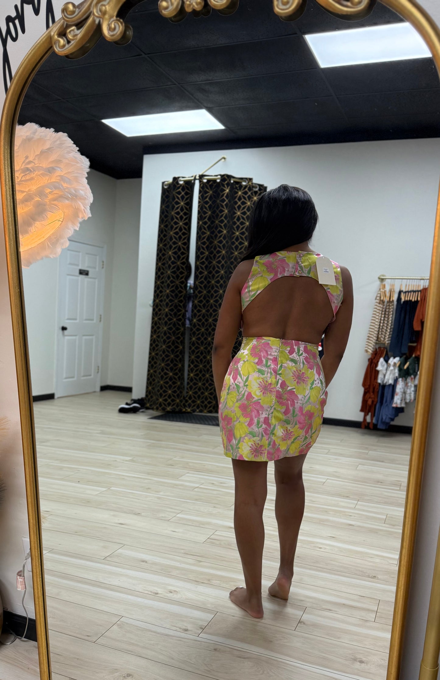 Unique Jacquard Dress