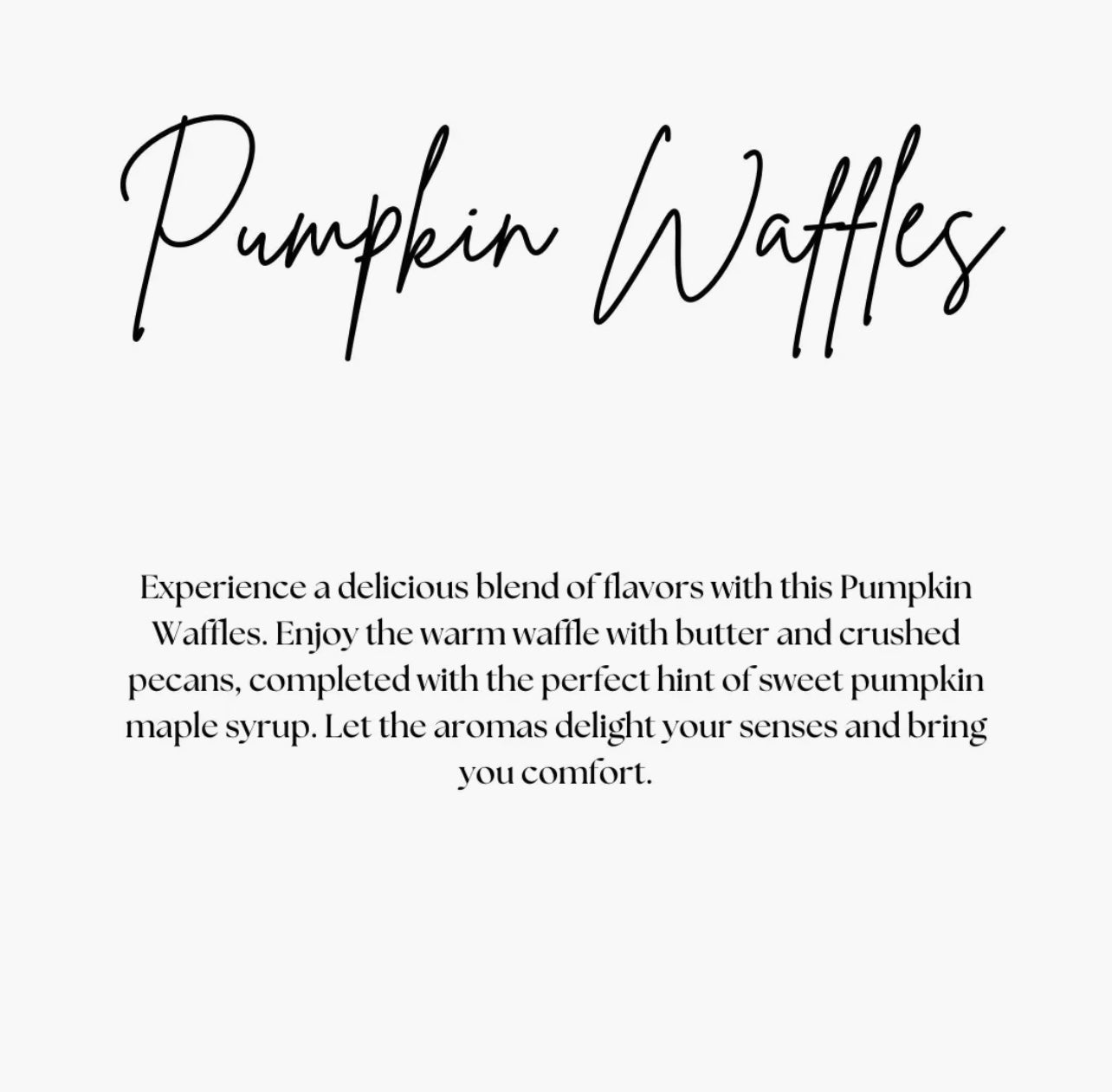 Pumpkin Waffles Linen Spray