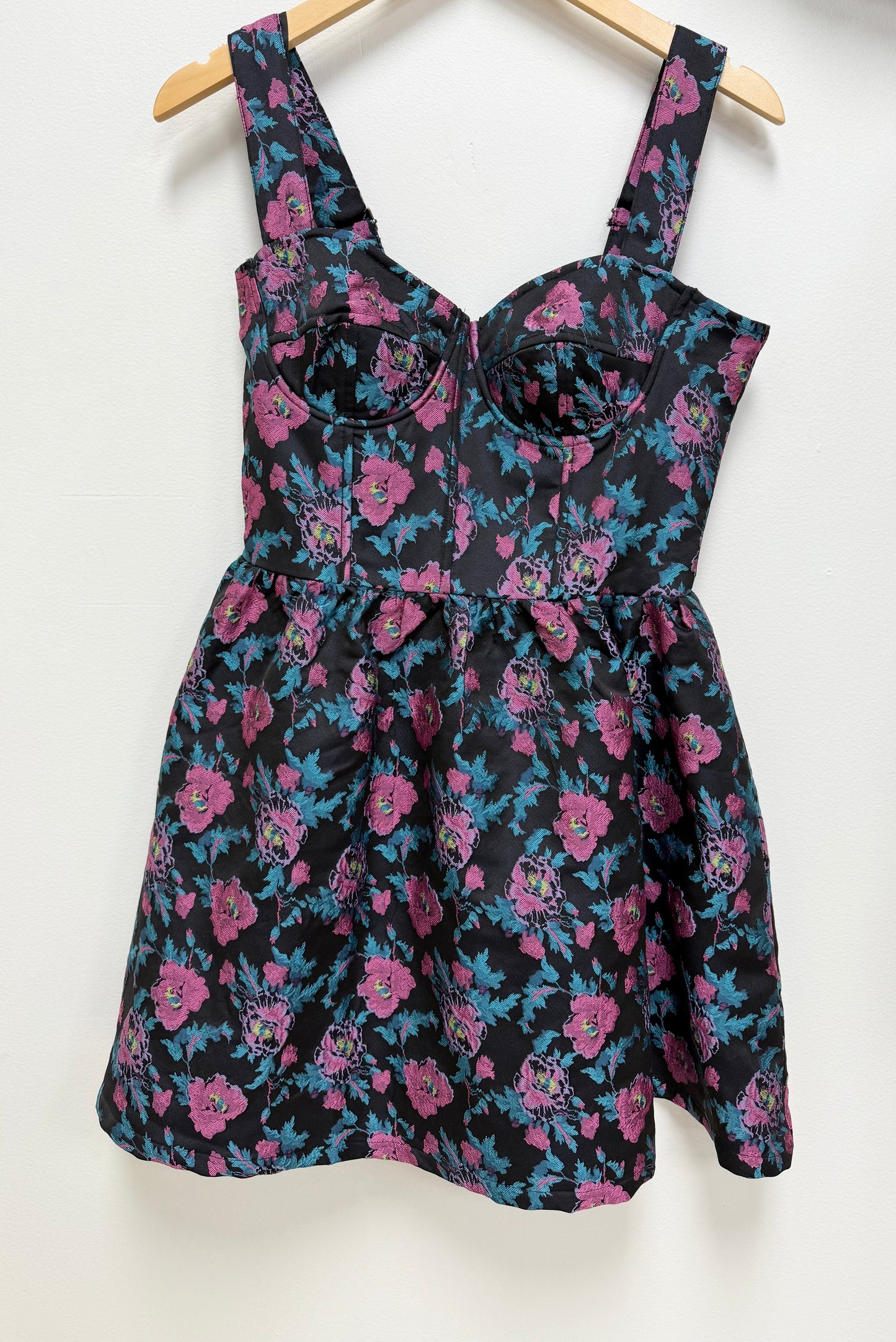 Woven Bustier Dress