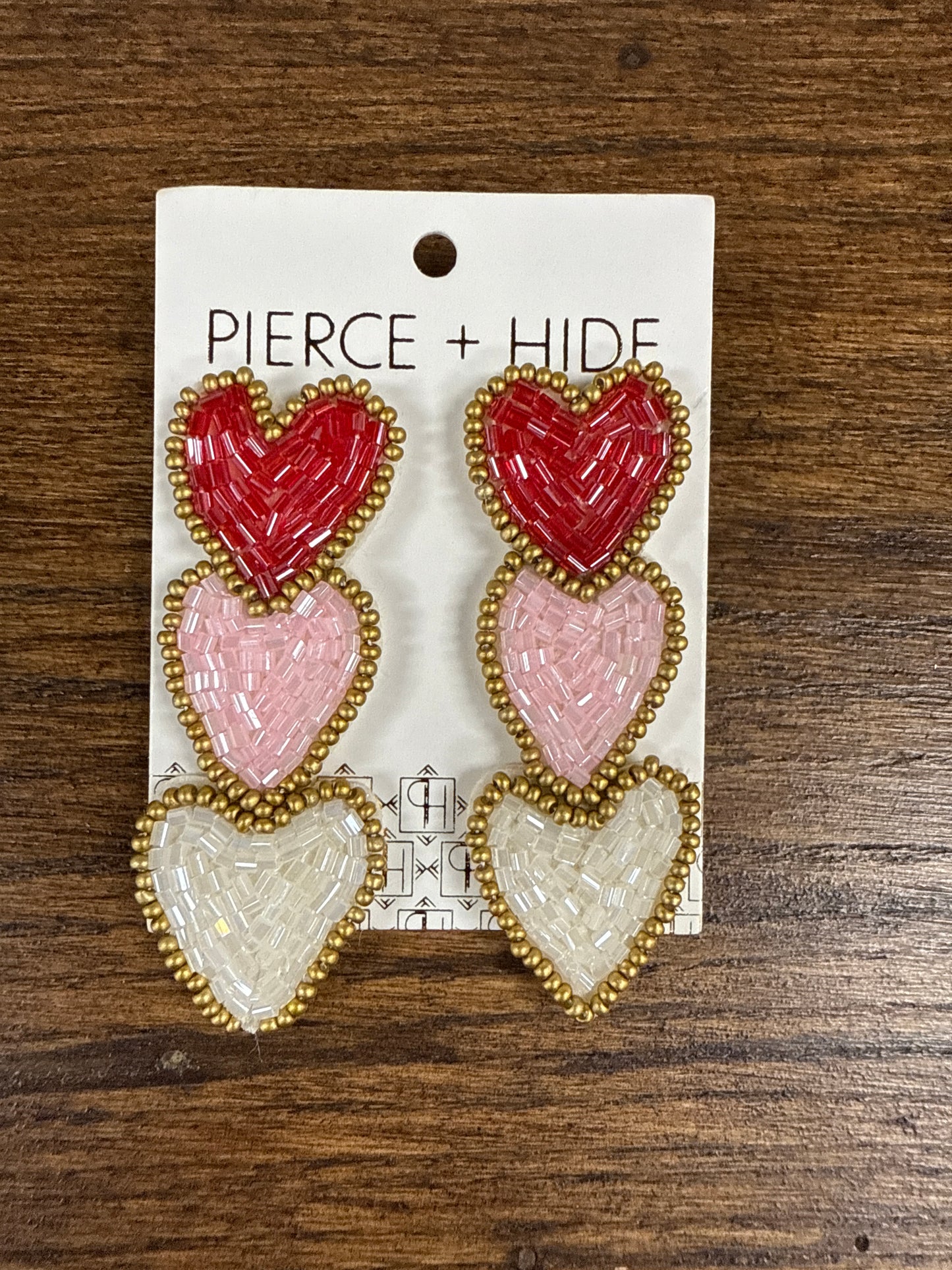 Cascading Heart Earrings
