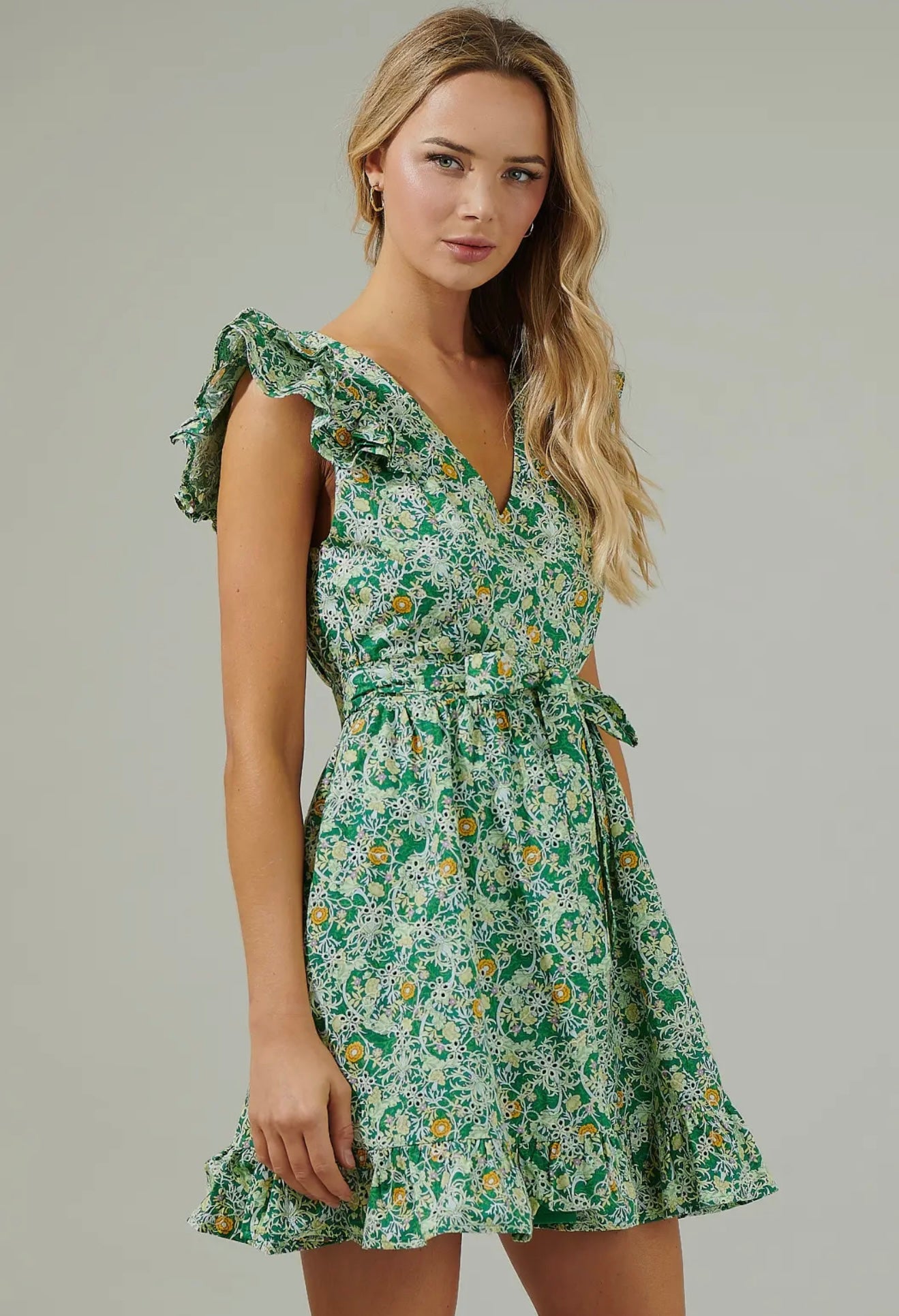 Cassia Floral Dress