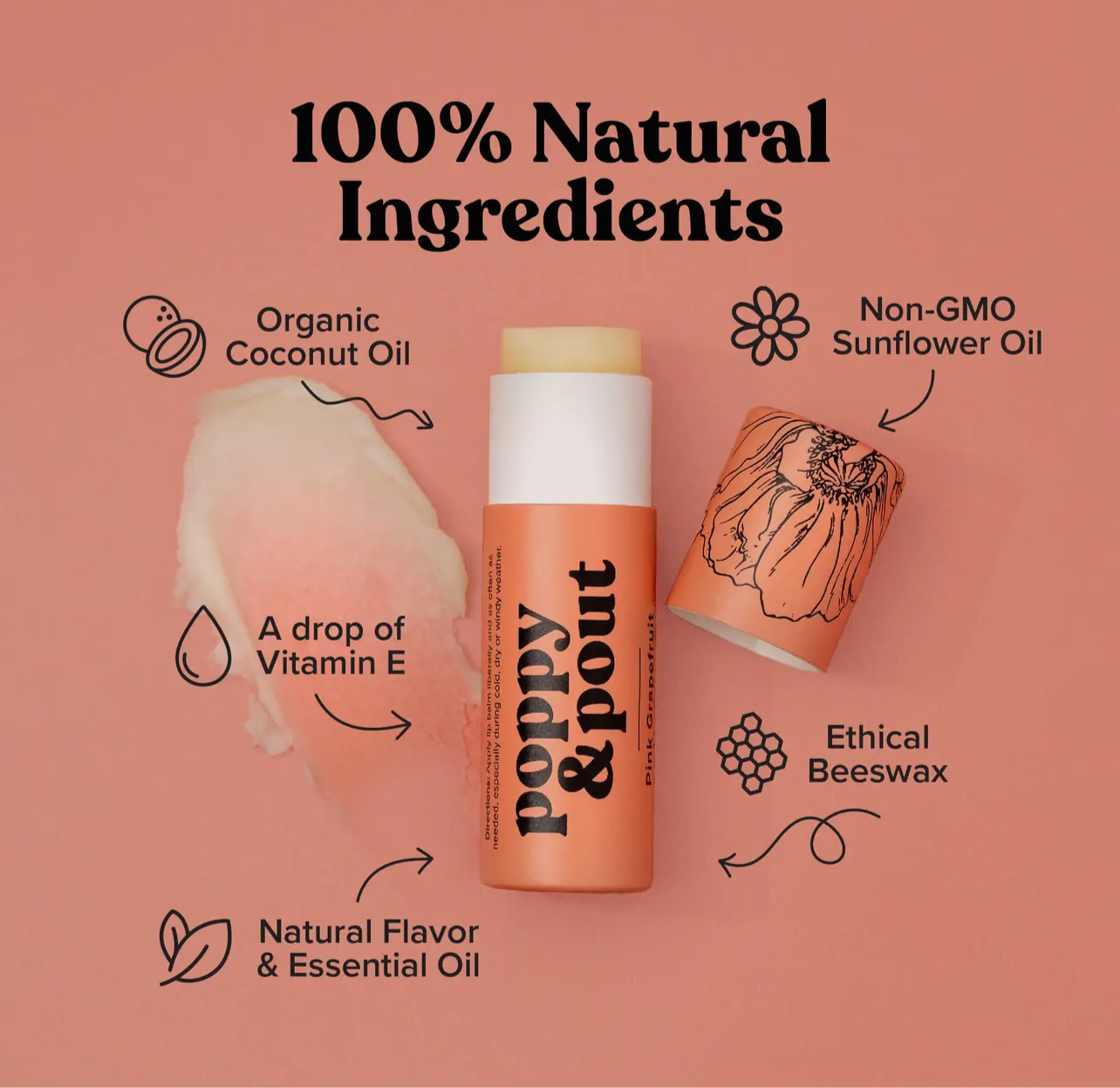 Poppy & Pout Lip Balm