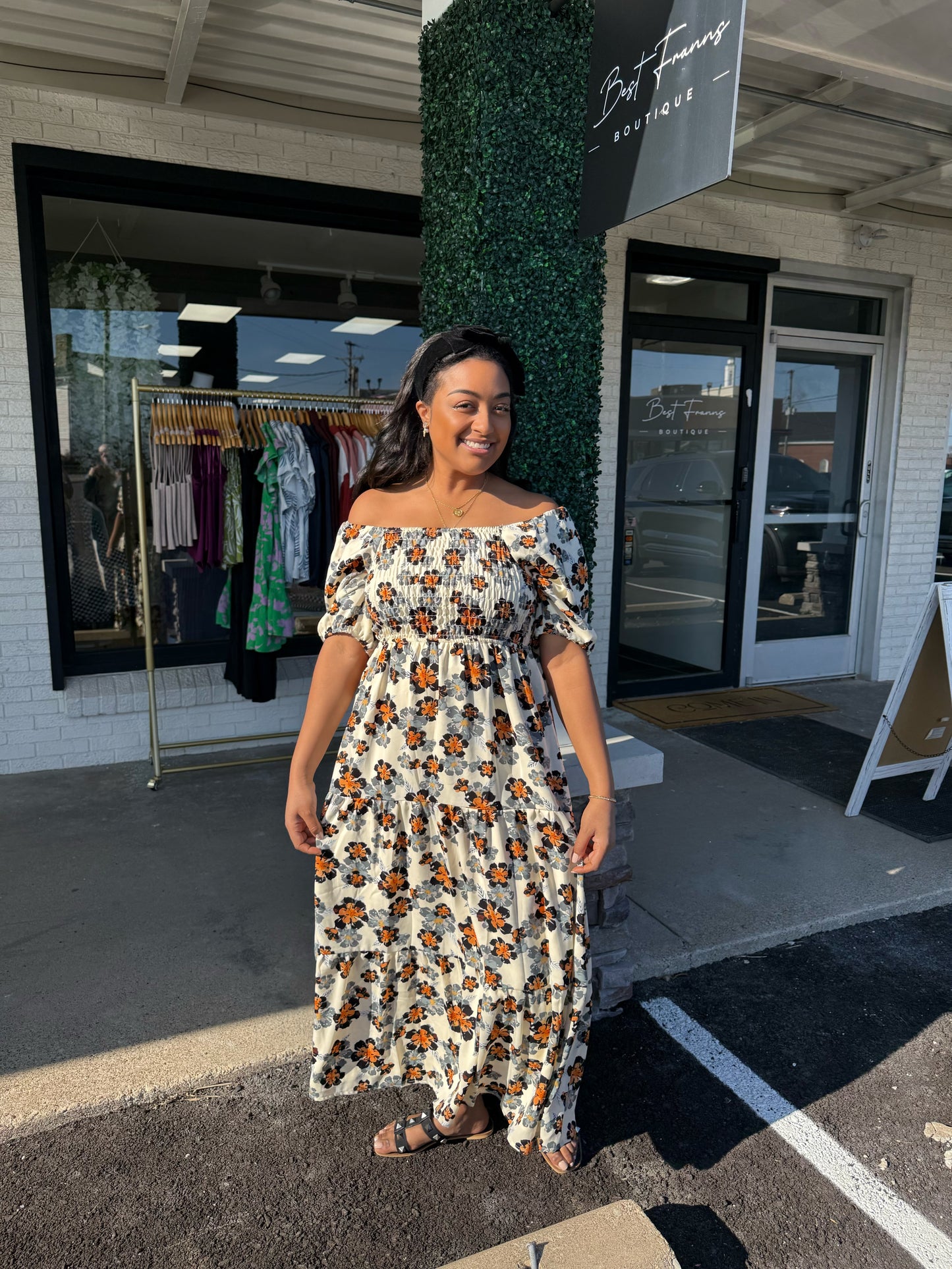 Indy Dress Tangerine