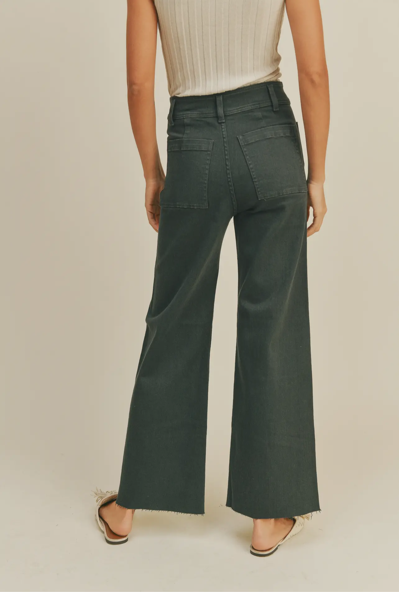 Front Pocket Navy Pant