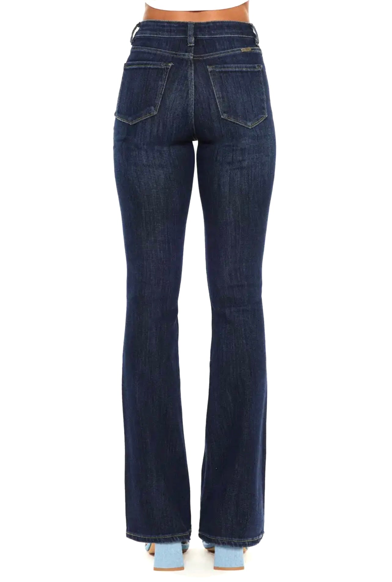 Dark Flare Leg Jean