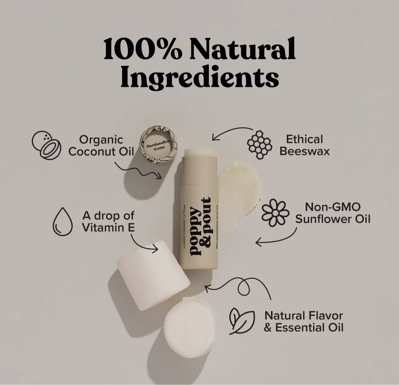 Poppy & Pout Lip Balm