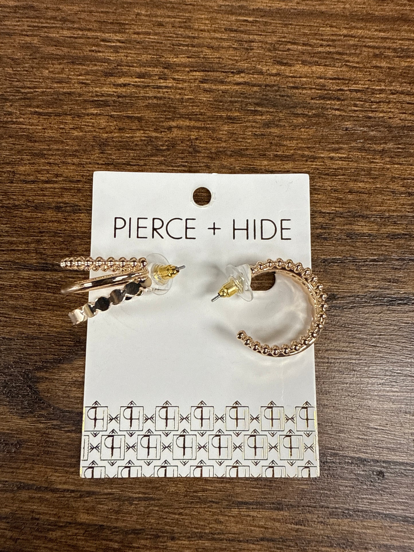 Tri Hoop Earrings