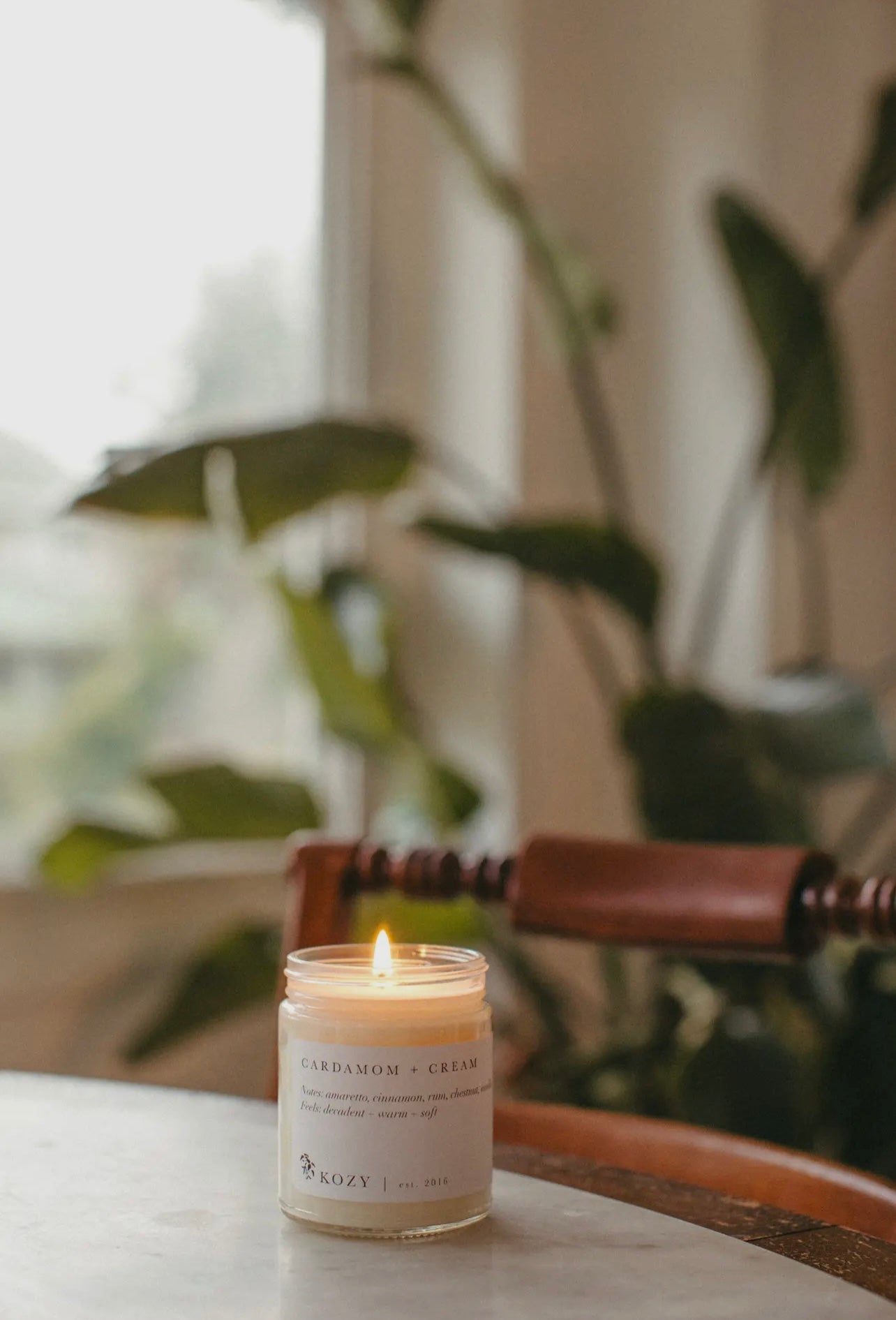 Cardamom + Cream Kozy Candle