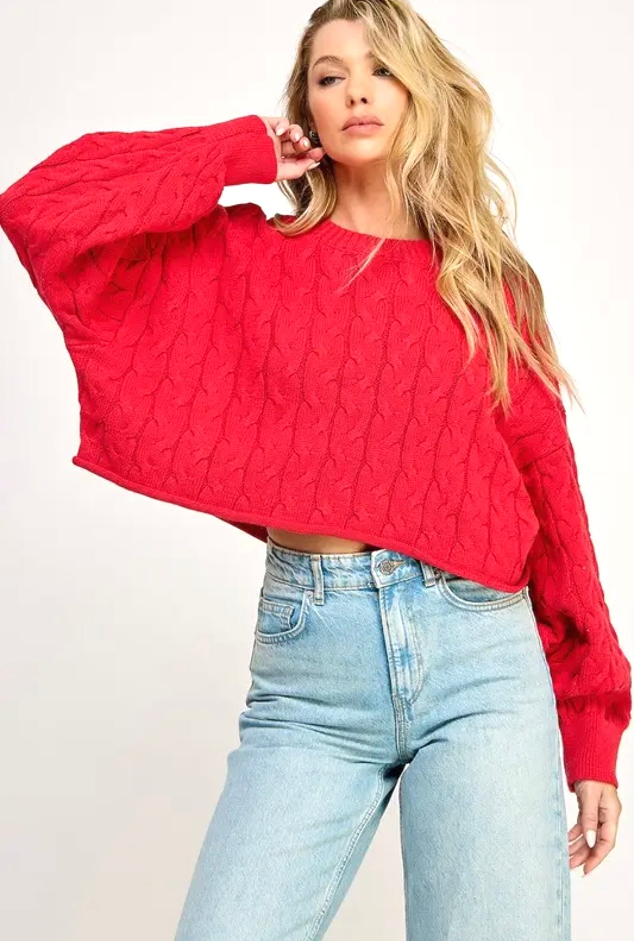 Cable Pullover Sweater