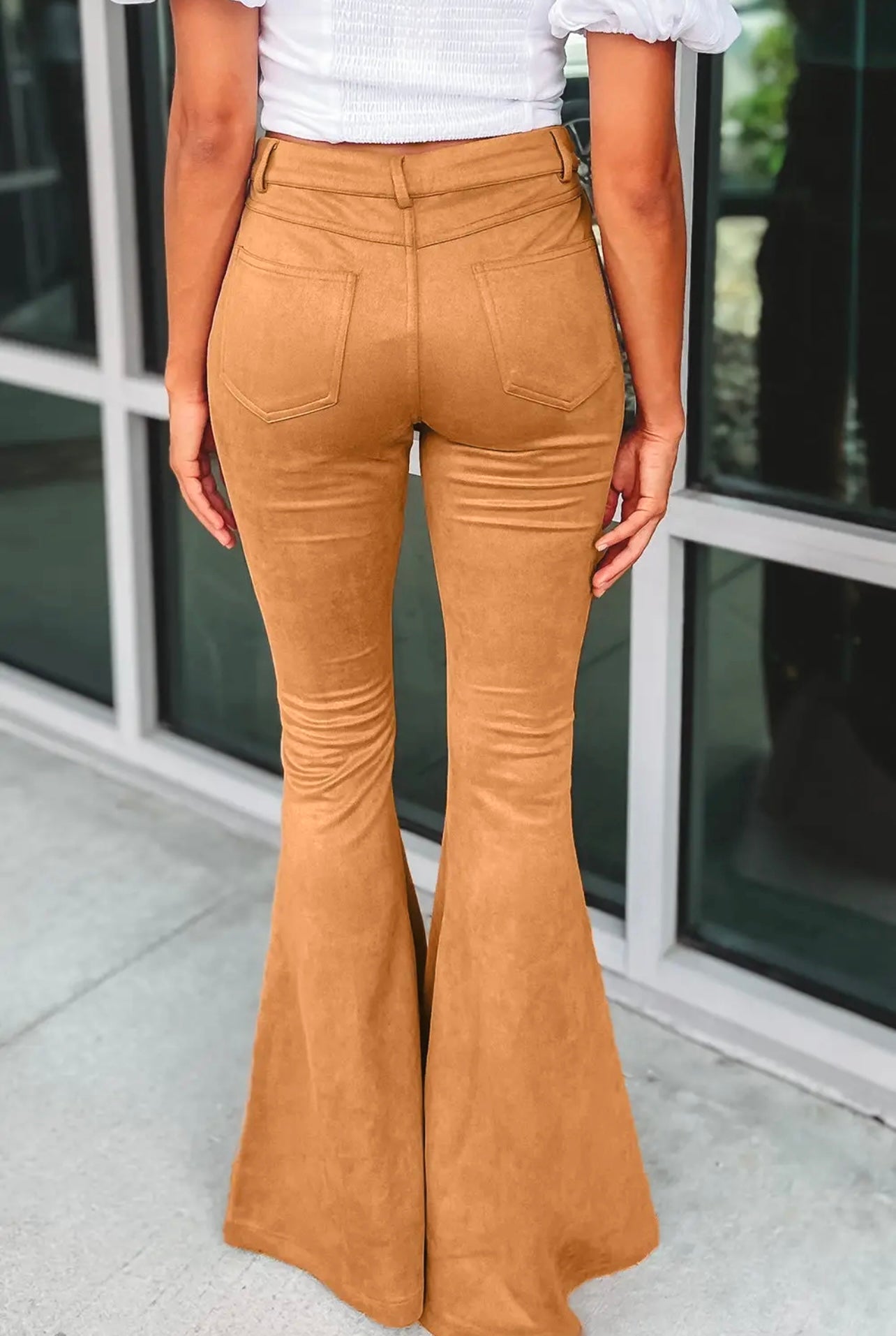 Suede Pants