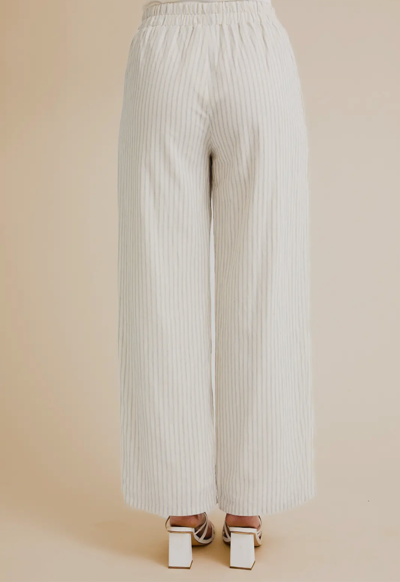 Stripe Wide Leg Pants