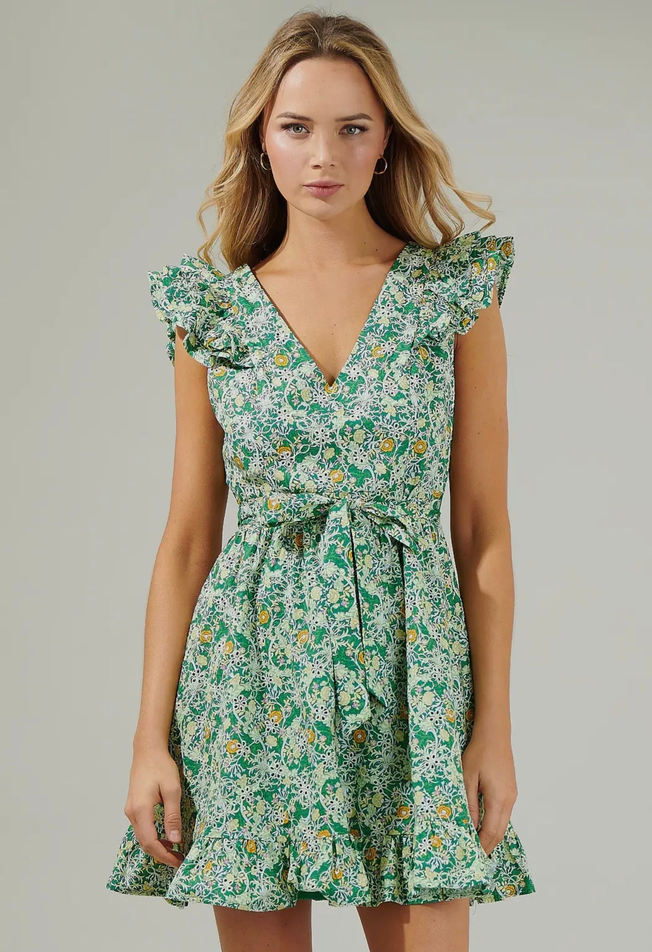Cassia Floral Dress