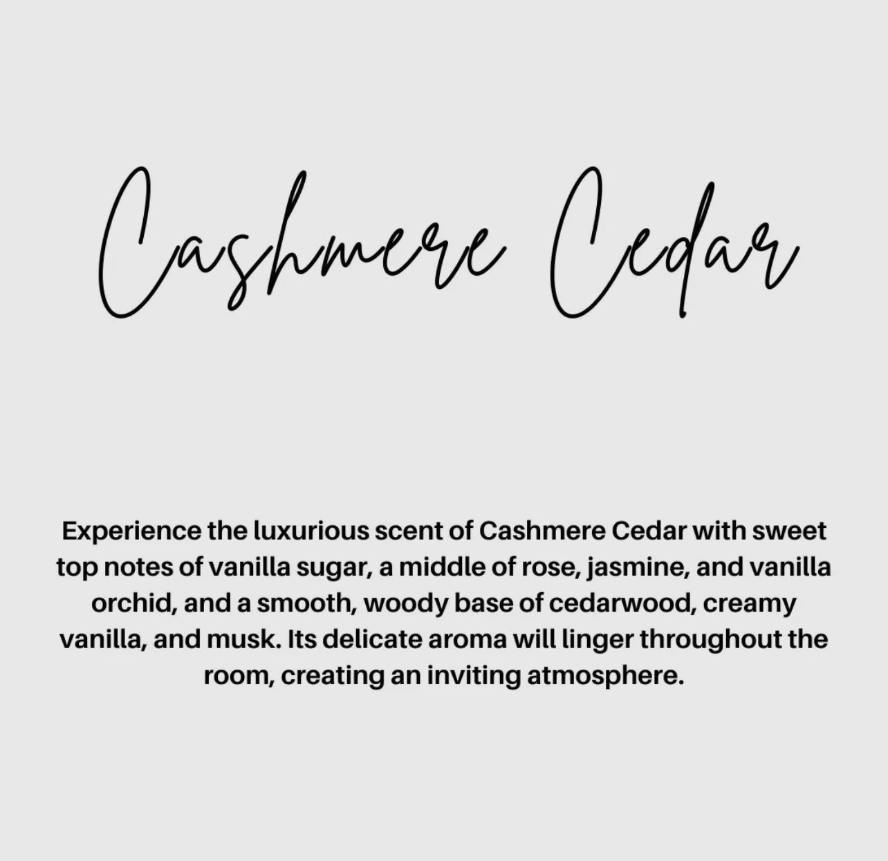 Cashmere Cedar Linen Spray