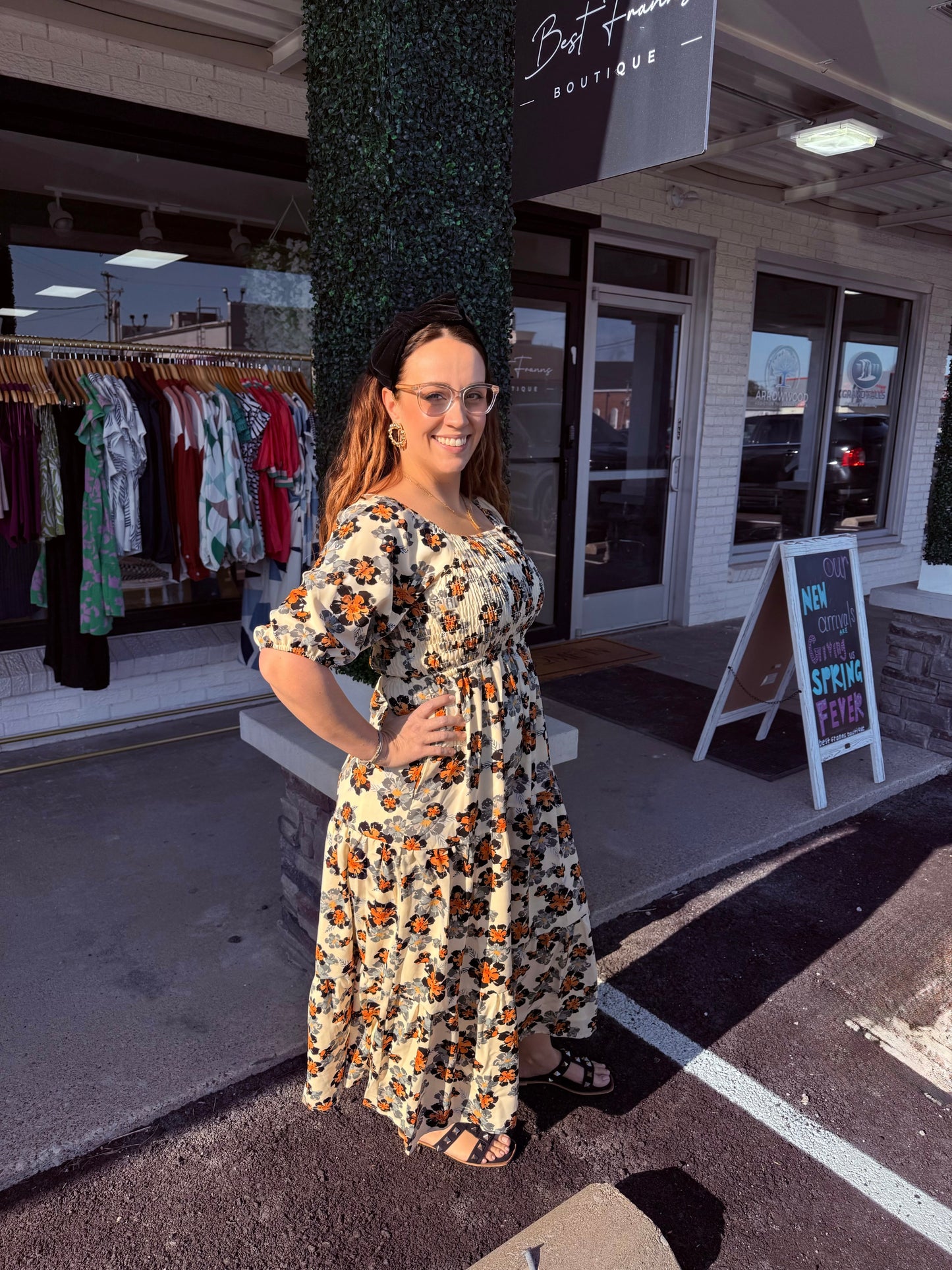 Indy Dress Tangerine