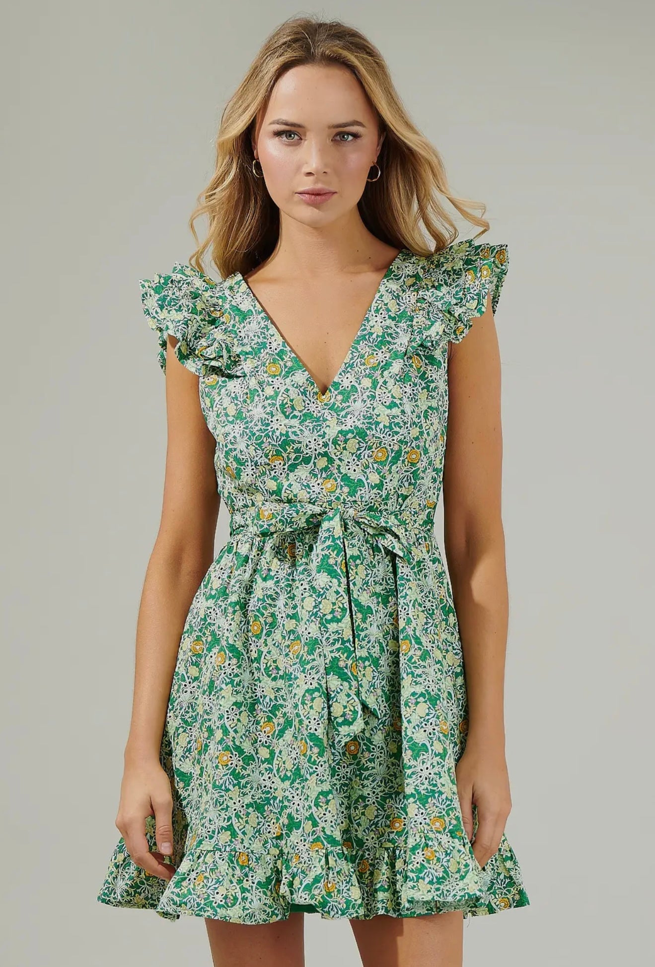 Cassia Floral Dress
