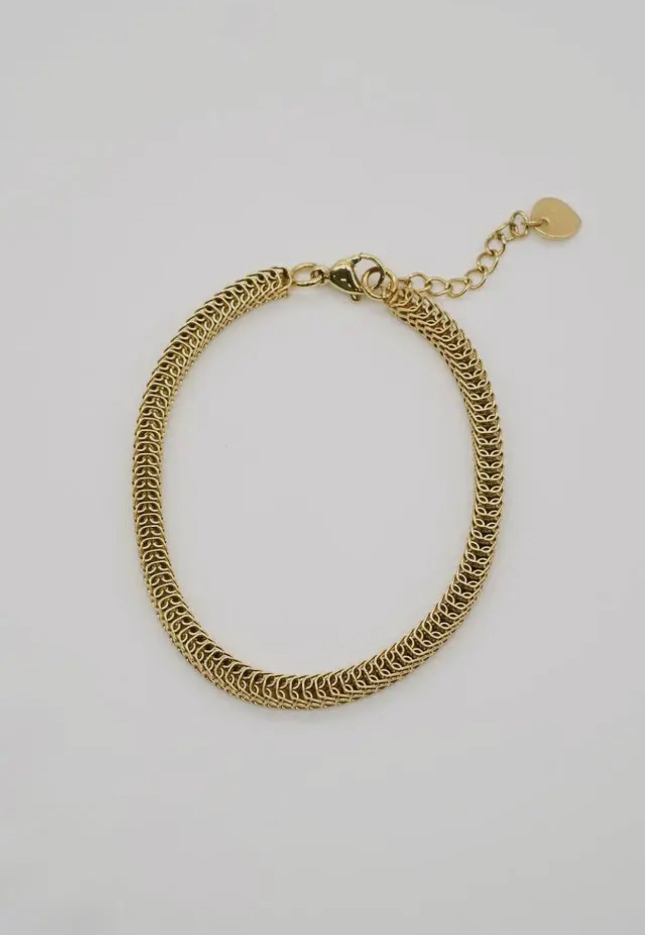 Accordion Gold Bracelet