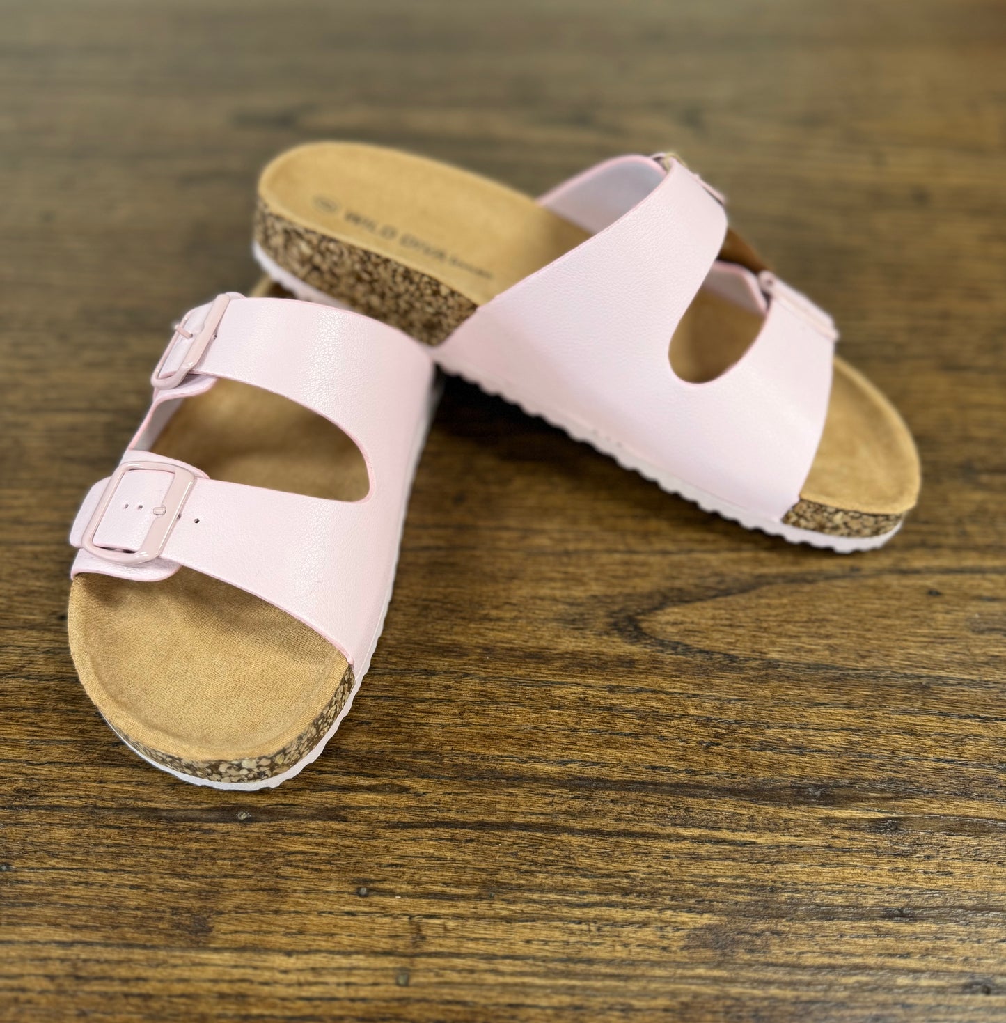 Buckle Strap Sandal Pink