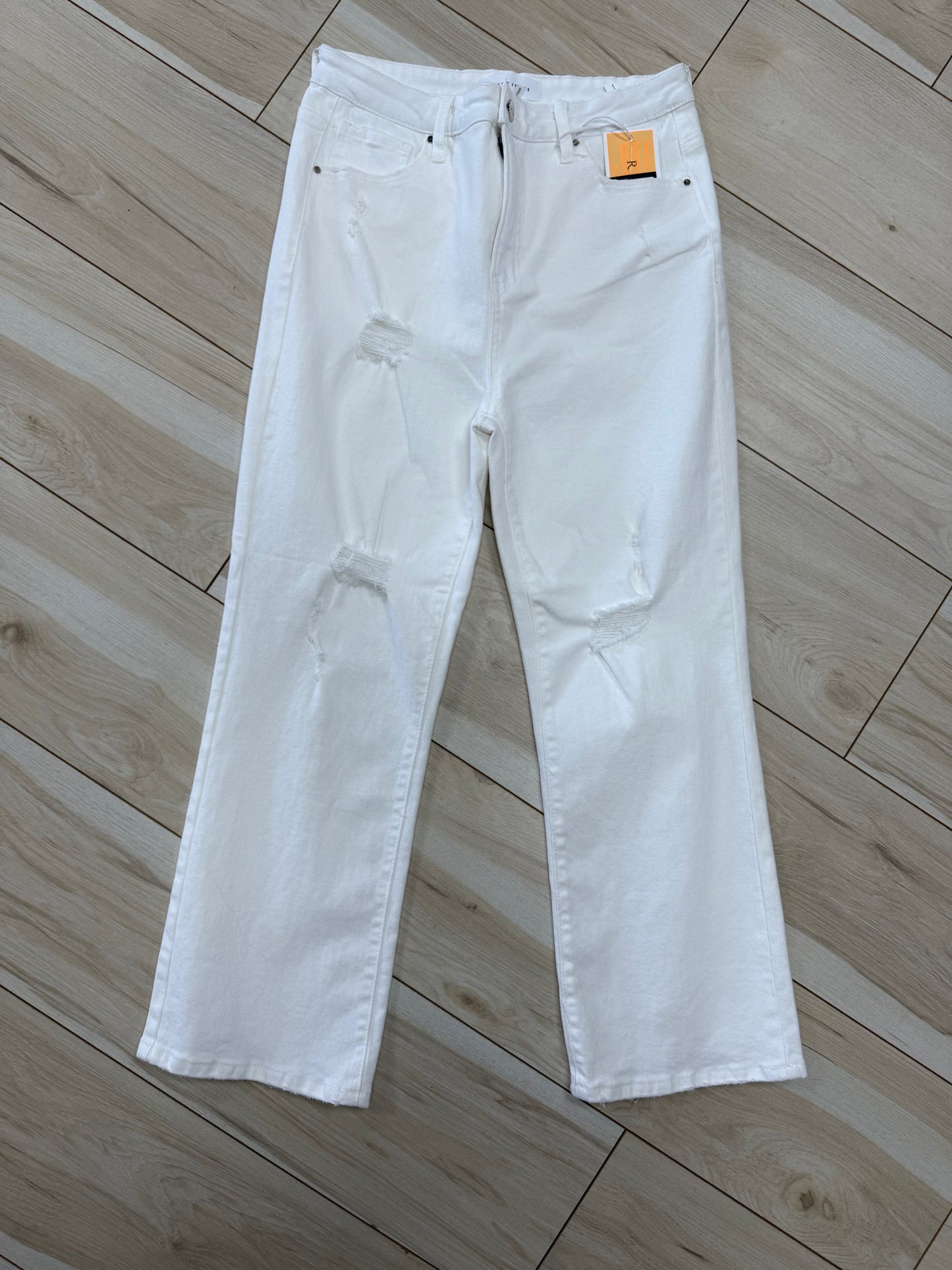 Risen White Jeans