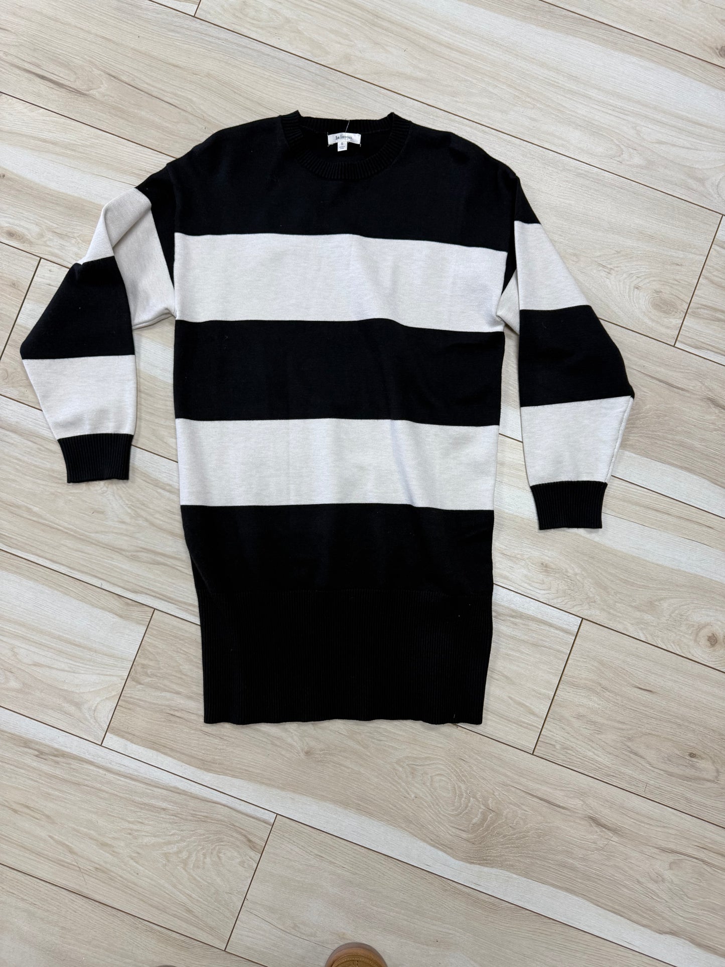 Striped Sweater Dress
