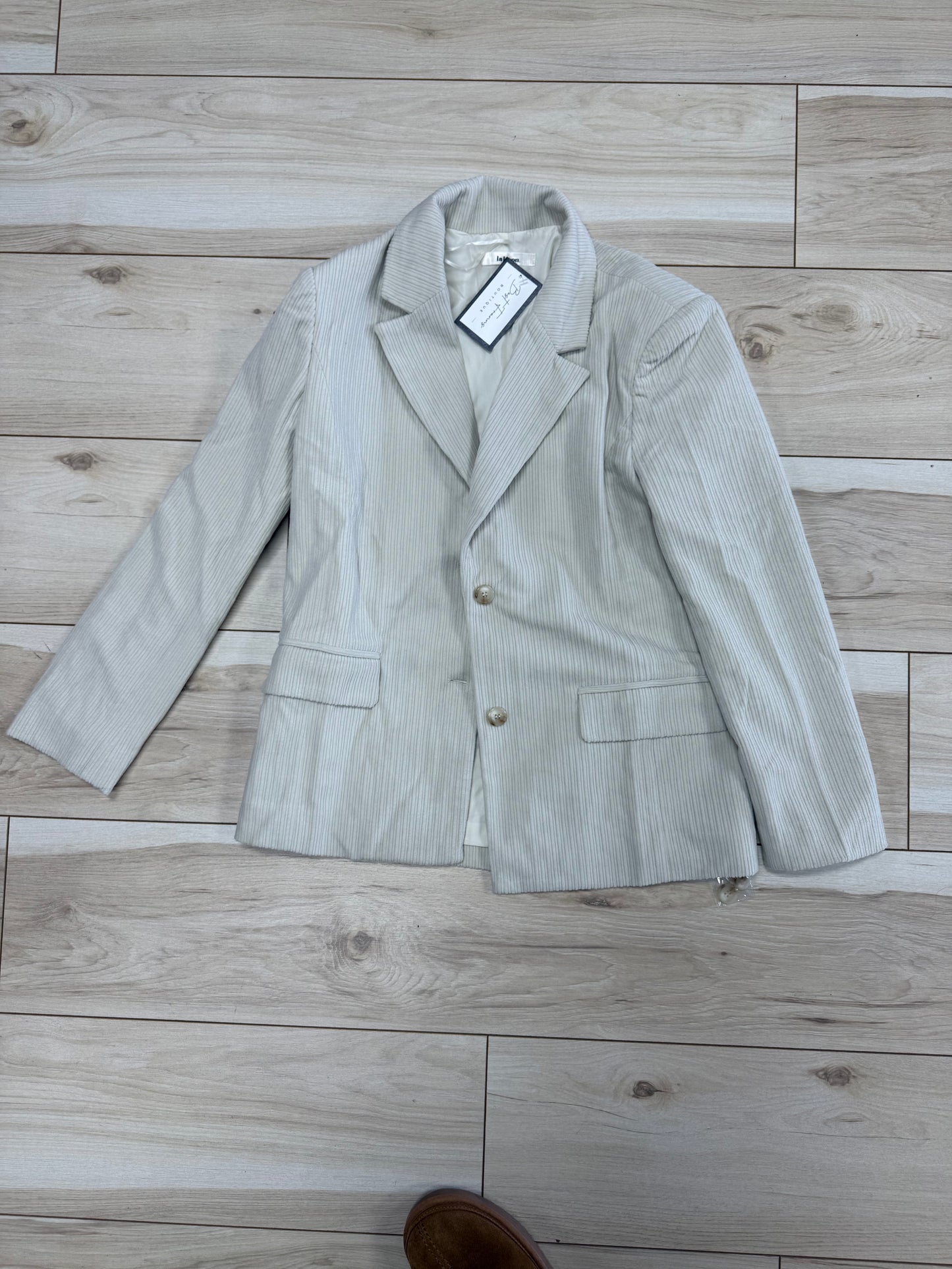 Cream Cord Blazer