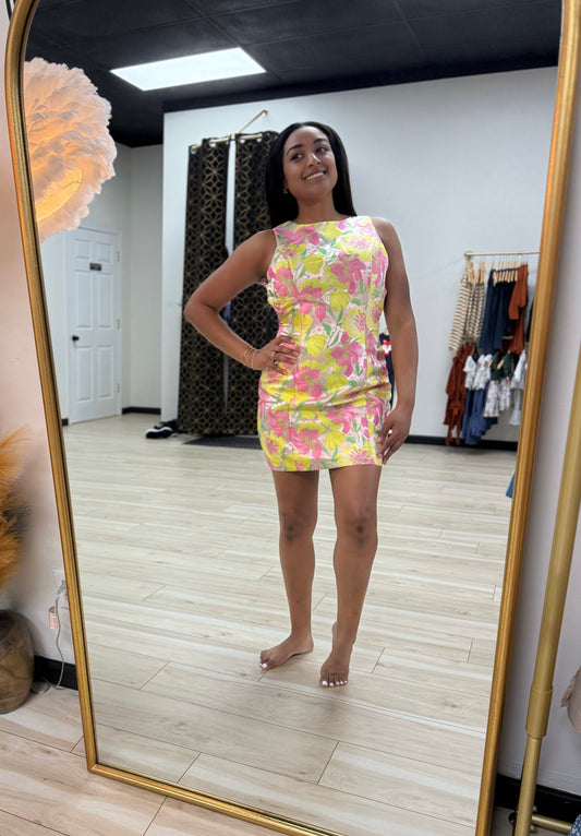 Unique Jacquard Dress