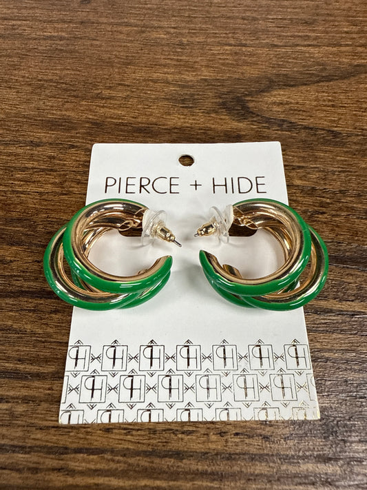 Green Tri Hoop