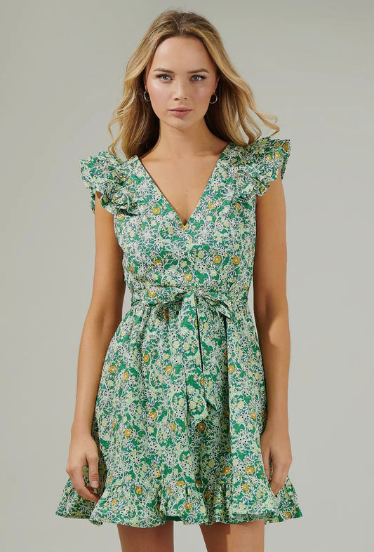 Cassia Floral Dress