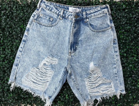 Boyfriend Denim Shorts